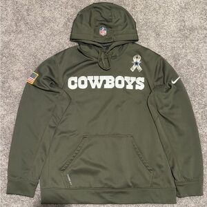 Nike Dallas Cowboys Salute To Service Therma-Fit Hoodie